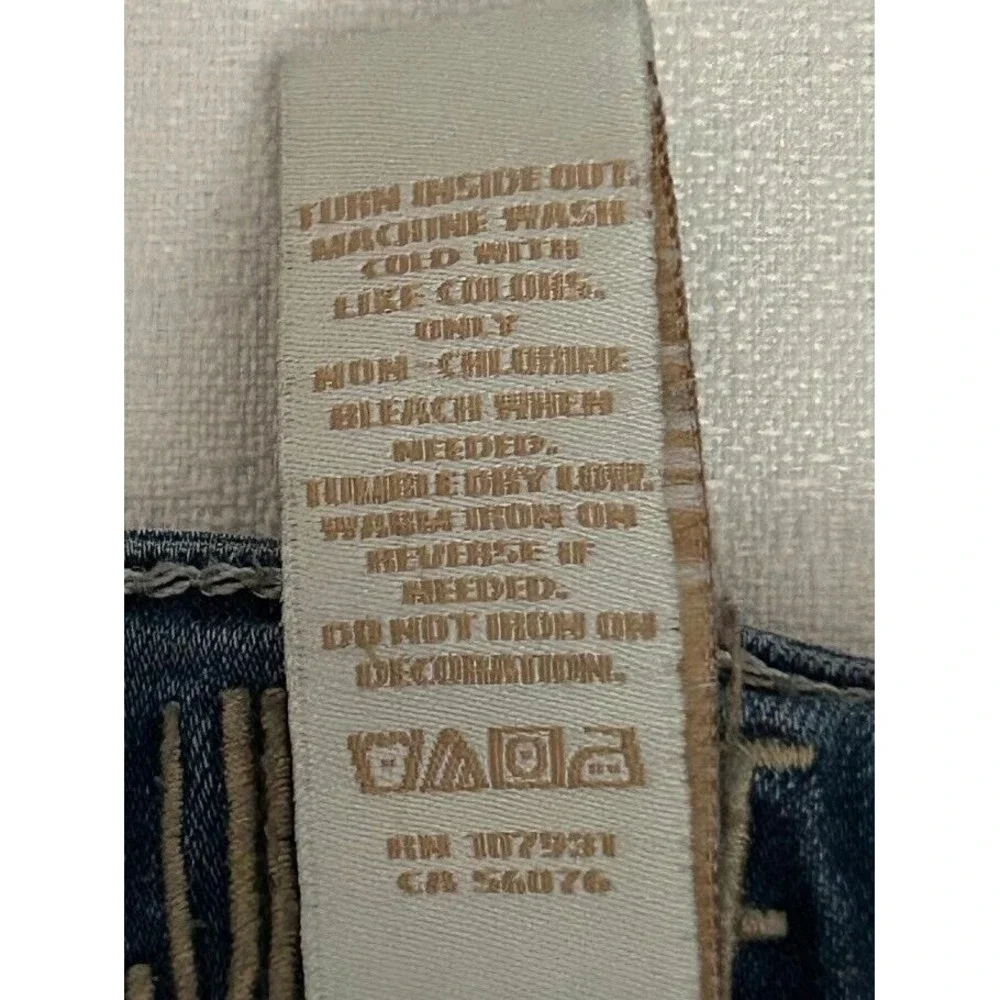 Justice Mid Rise Super Skinny Jeans Girl's 12 distresed‎